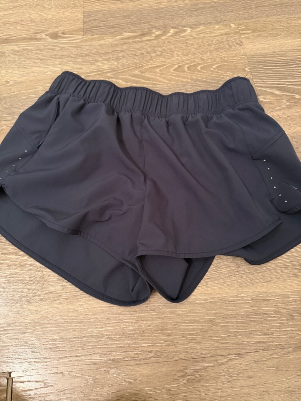 Old Navy Black Athletic Shorts with Inner Liner